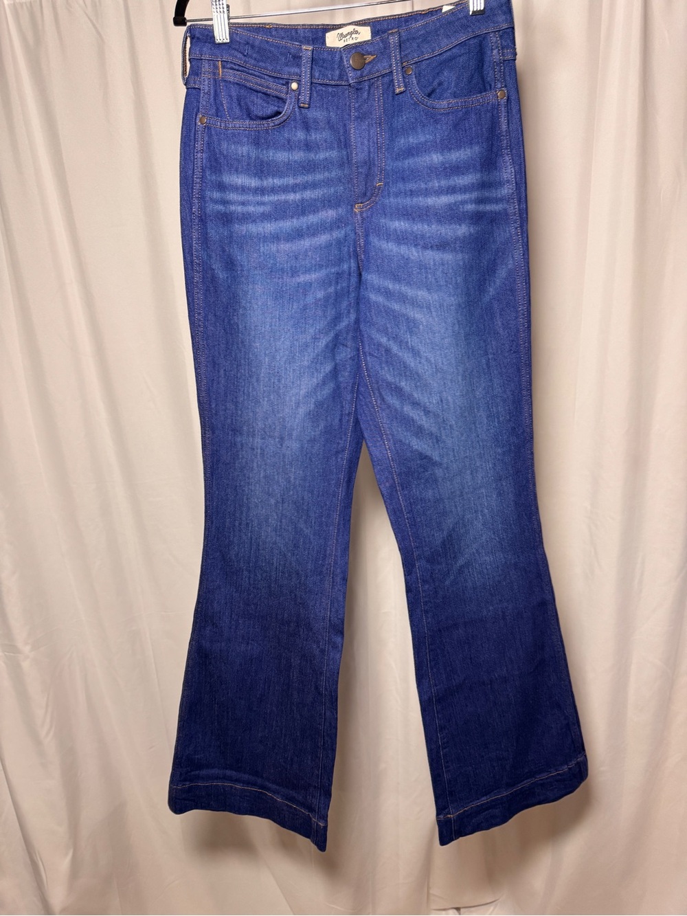 Wrangler Retro Womens 29x36 Bootcut Trouser Cowgirl Jeans Dark Wash Western NEW